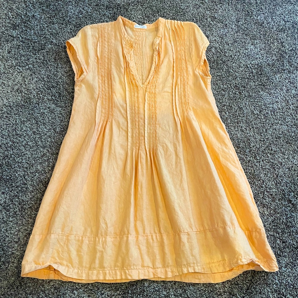 CP Shades Regina Cap Sleeve Tunic Dress, medium, EUC